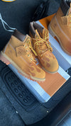 Kids Wheat Flame Timbs