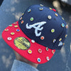 Rhinestone Atlanta Braves Fitted