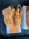 Kids Wheat Flame Timbs