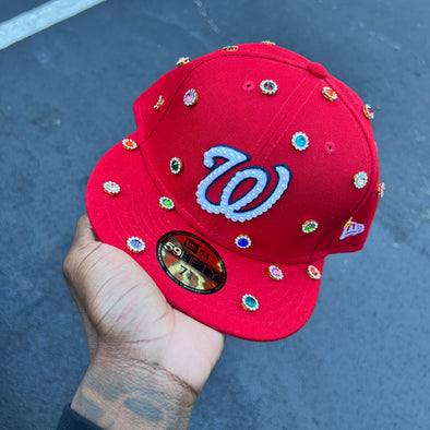 Rhinestone Washington Nationals Fitted